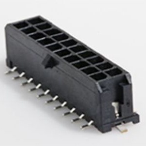 MOLEX 矩形连接器 - 针座 - 公插针 430452018