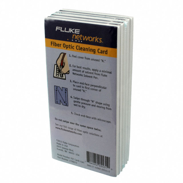 FLUKE 光纤线缆 NFC-CARDS-5PK