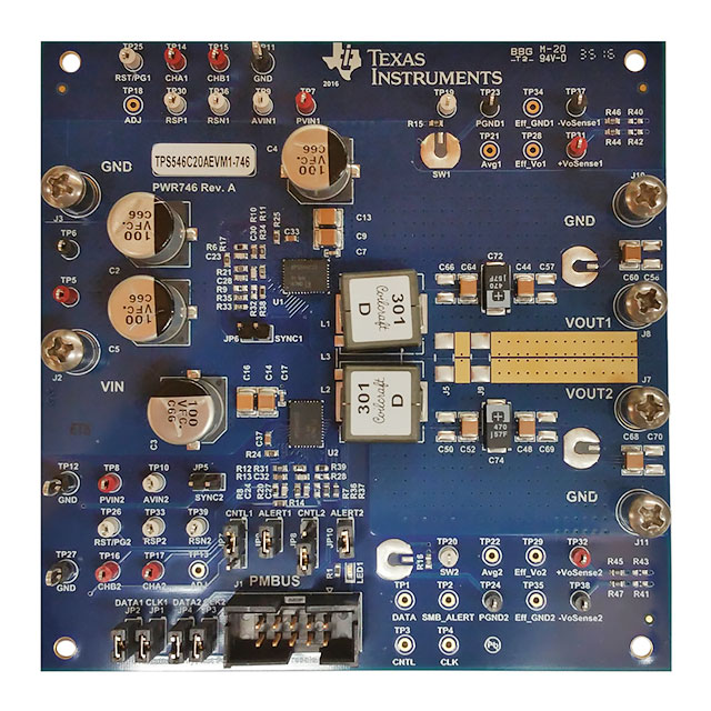 TEXAS INSTRUMENTS 评估、开发板开发工具 TPS546C20AEVM1-746