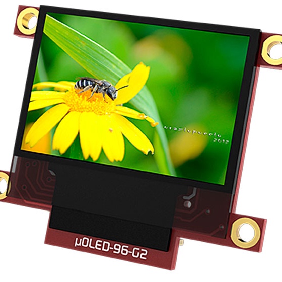 4D SYSTEMS LED显示器件 uOLED-96G2