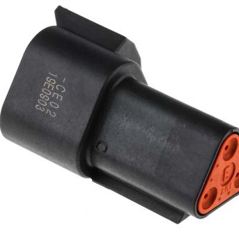 TE CONNECTIVITY 矩形连接器 - 外壳 DT04-3P-CE02
