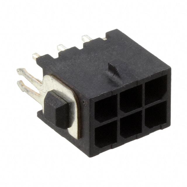 TE CONNECTIVITY 矩形连接器 - 针座 - 公插针 794682-6