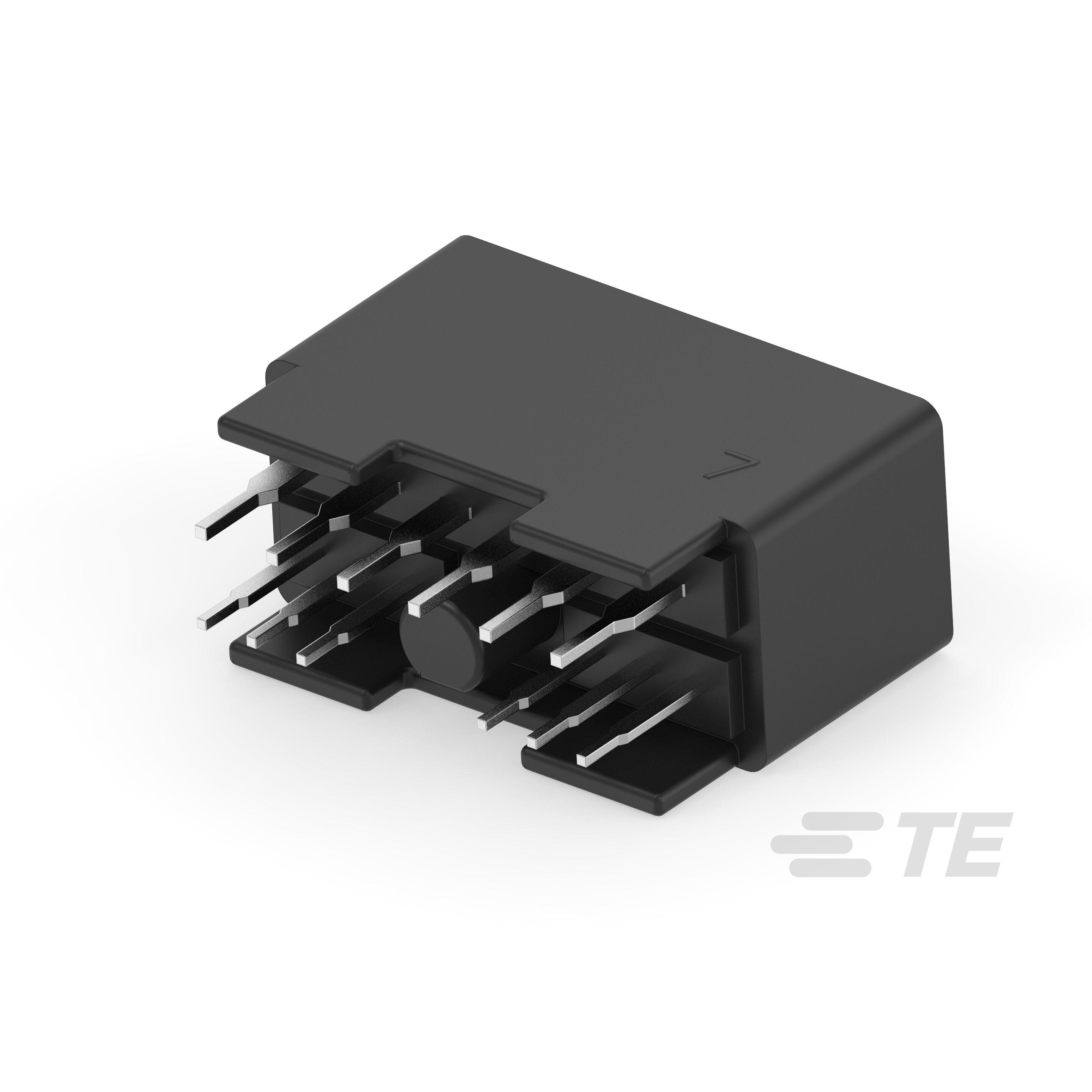 TE CONNECTIVITY 矩形连接器 - 针座 - 公插针 284162-1