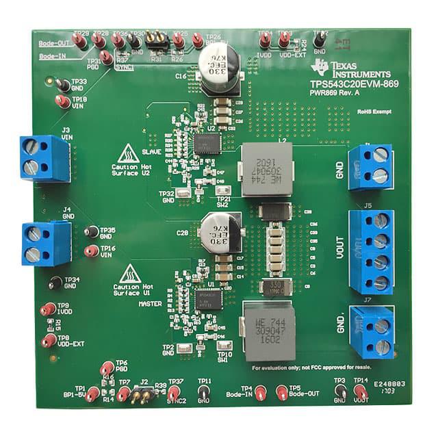 TEXAS INSTRUMENTS DC-DC稳压器 TPS543C20EVM-869