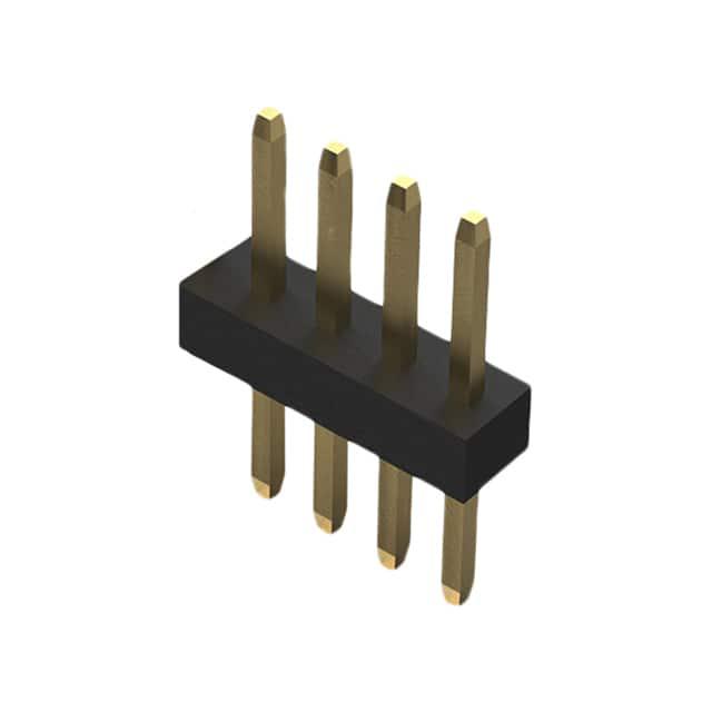 GLOBAL CONNECTOR TECHNOLOGY 矩形连接器 - 针座 - 公插针 BC020-04-A-0200-0300-L-G