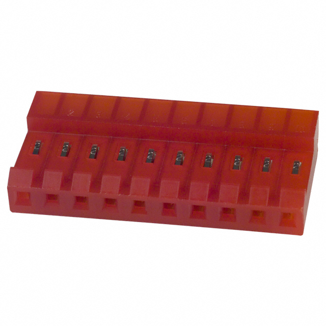 TE CONNECTIVITY 矩形连接器 - 自由悬挂/面板安装 1-640428-0