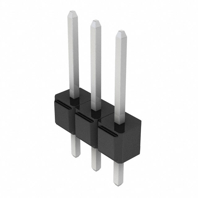 3M 矩形连接器 - 针座 - 公插针 929400-01-03-RK