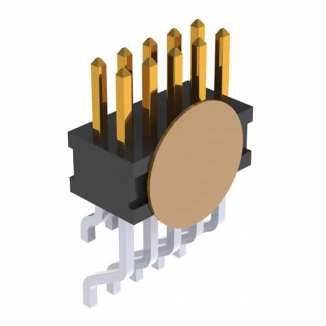SAMTEC 矩形连接器 - 针座 - 公插针 FTSH-105-01-F-DH-C-TR