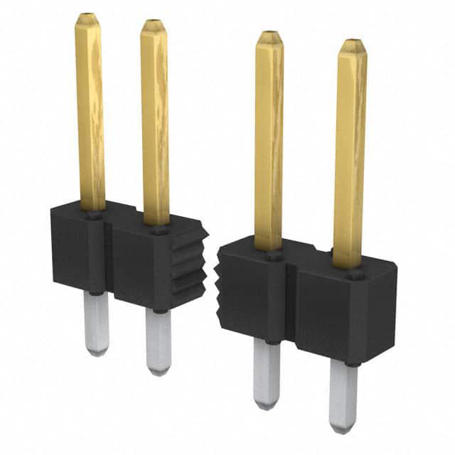 AMPHENOL 矩形连接器 - 针座 - 公插针 77311-124-09LF