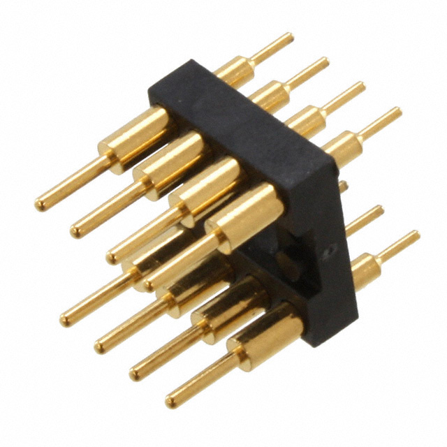 MILL-MAX 矩形连接器 - 针座 - 专用引脚 134-10-308-00-050000