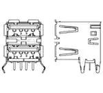 TE CONNECTIVITY USB/DVI/HDMI 连接器 787745-1