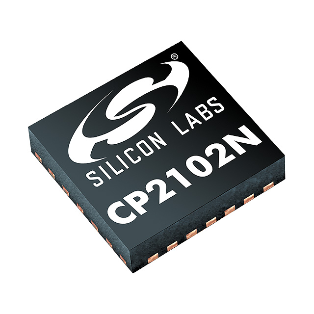 SILICON LABORATORIES 其他接口芯片 CP2102N-A01-GQFN28R