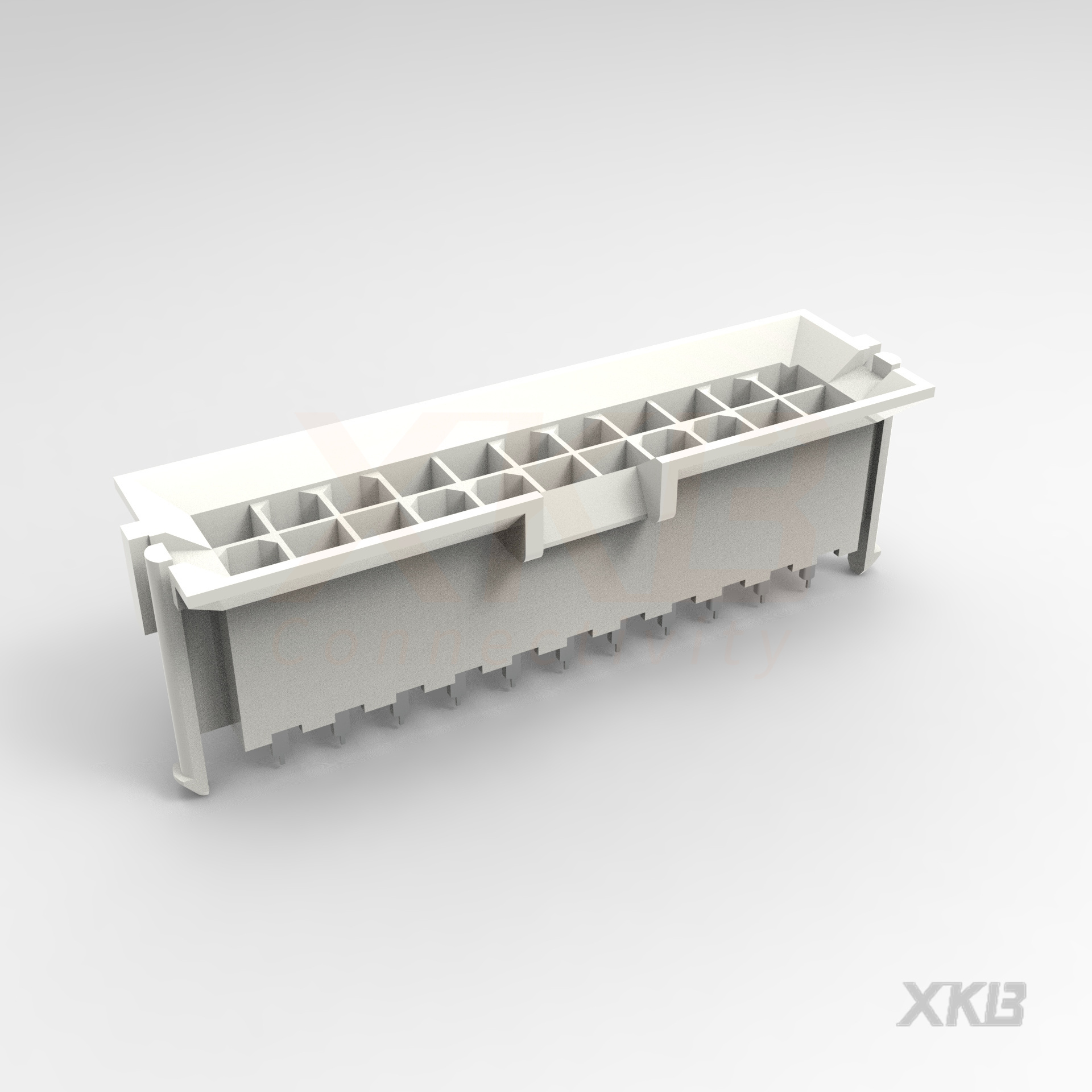 XKB CONNECTIVITY/中国星坤 矩形连接器 - 针座 - 公插针 X9357WV-2x11HB-N0SN