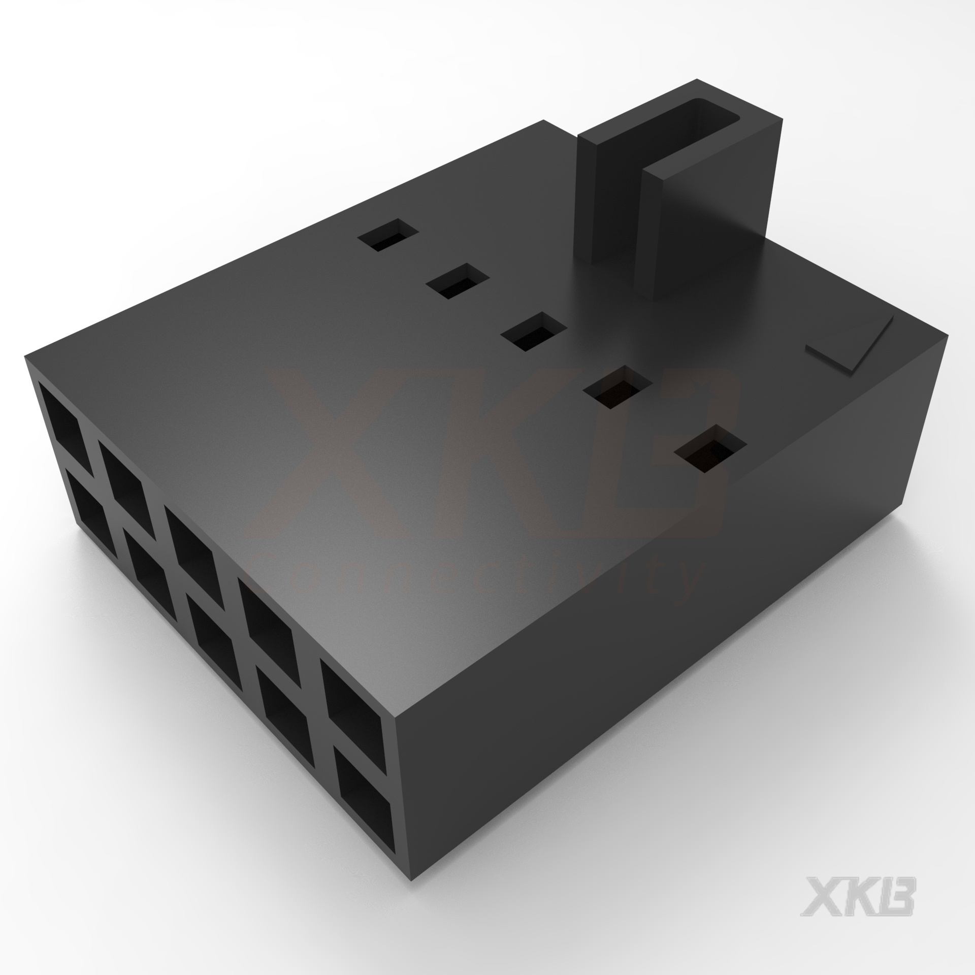 XKB CONNECTIVITY/中国星坤 矩形连接器 - 板载/直接线对板 X9555H-2x05E2-PT