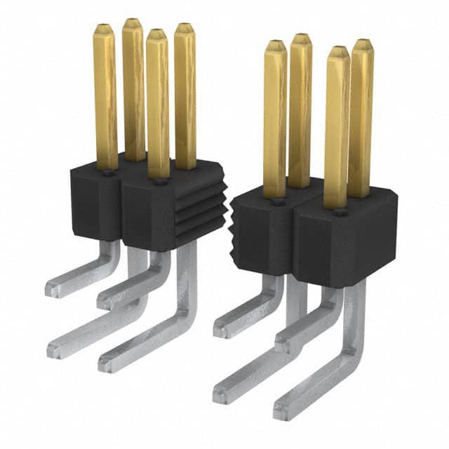 AMPHENOL 矩形连接器 - 针座 - 公插针 77317-103-40LF