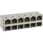 BEL FUSE 模块化连接器 - 接线块 0845-2R1T-E4