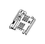 MOLEX 存储器连接器 - PC 卡插槽 912283002