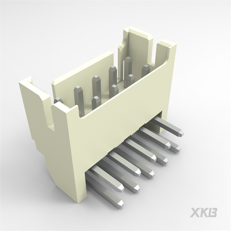 XKB CONNECTIVITY/中国星坤 矩形连接器 - 针座 - 公插针 X2026WR-2x05B-N0SN