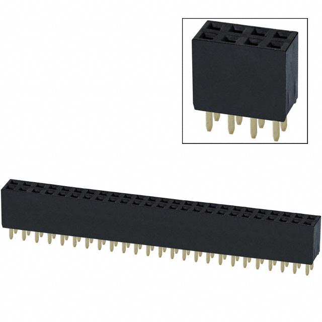 SULLINS CONNECTOR SOLUTIONS 矩形连接器 - 针座 - 插座/母插口 PPPC252LFBN-RC