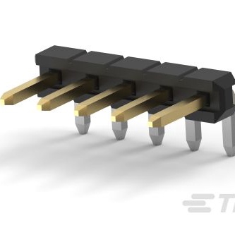 TE CONNECTIVITY 矩形连接器 - 针座 - 公插针 2842114-5