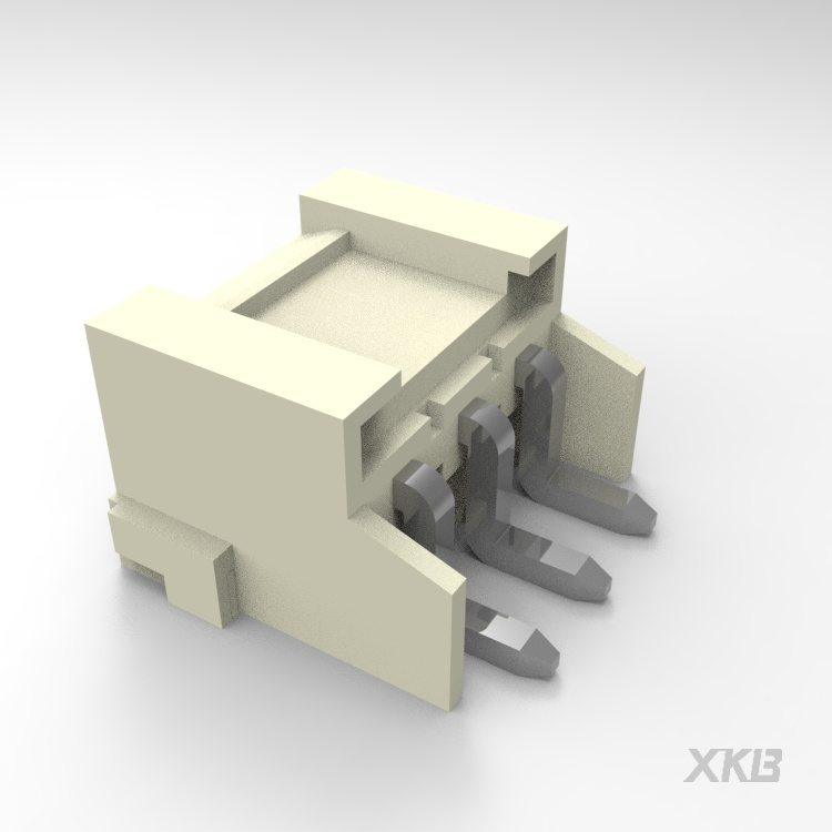 XKB CONNECTIVITY/中国星坤 矩形连接器 - 针座 - 公插针 X9396WRS-03-9TSN
