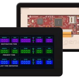 4D SYSTEMS LED显示器件 GEN4-ULCD-50D-SB