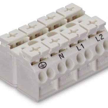 WAGO 接线板-面板安装 862-1634/999-950