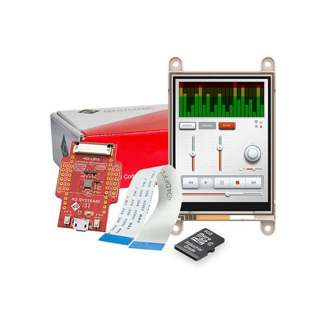 4D SYSTEMS LED显示器件 SK-GEN4-IOD-32T