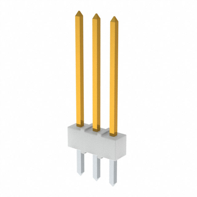 MOLEX 矩形连接器 - 针座 - 公插针 0022102034