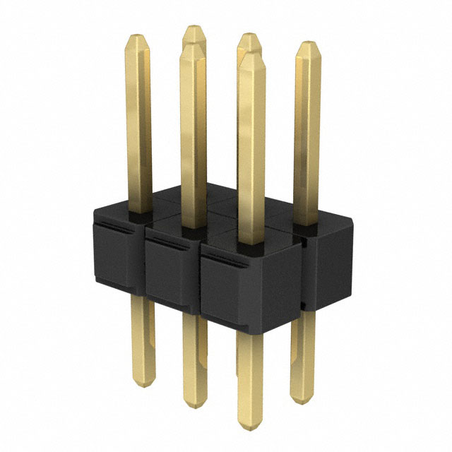 3M 矩形连接器 - 针座 - 公插针 929665-09-03-I