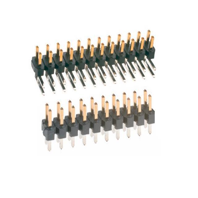 3M 矩形连接器 - 针座 - 公插针 951114-8622-AR