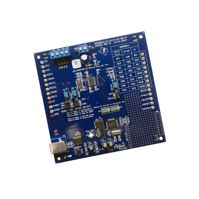 TEXAS INSTRUMENTS 评估、开发板开发工具 DRV8802EVM