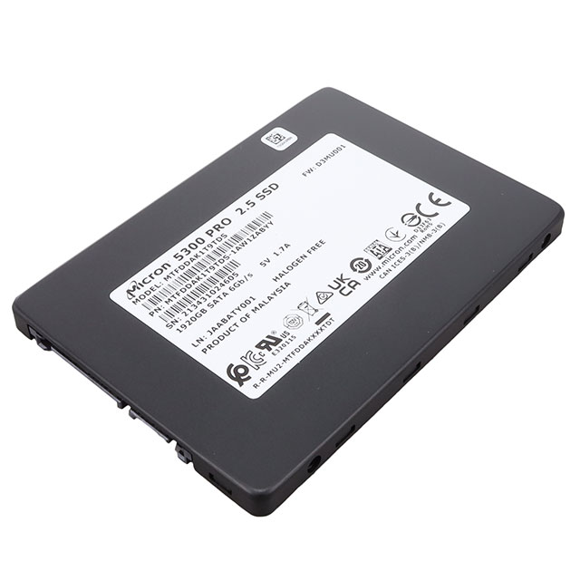 MICRON TECHNOLOGY 固态硬盘(SSD) MTFDDAK1T9TDS-1AW1ZABYY