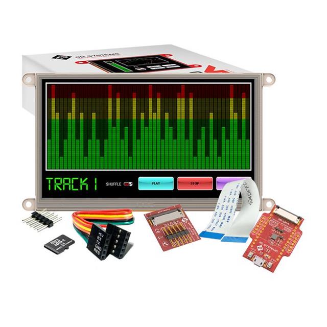 4D SYSTEMS LED显示器件 SK-GEN4-70DT-SB