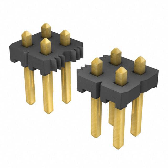 SAMTEC 矩形连接器 - 针座 - 公插针 MTLW-105-05-G-D-185