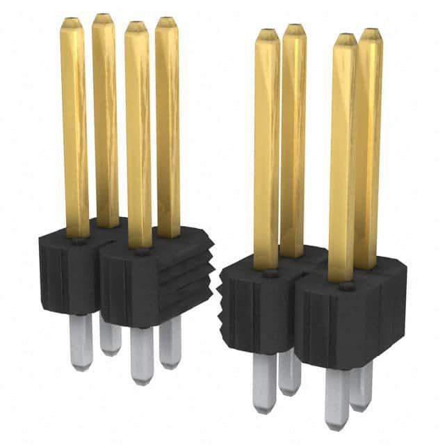 AMPHENOL 矩形连接器 - 针座 - 公插针 92417-224HLF