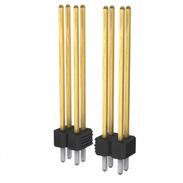 AMPHENOL 矩形连接器 - 针座 - 公插针 77313-883-14LF