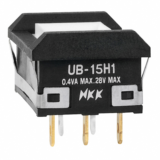 NKK SWITCHES 按钮开关 UB15NBKG015D