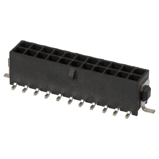 TE CONNECTIVITY 矩形连接器 - 针座 - 公插针 5-794637-2