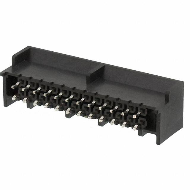 MOLEX 矩形连接器 - 针座 - 公插针 444322401