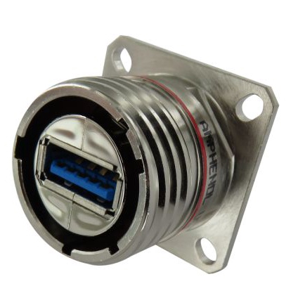 AMPHENOL 圆形连接器 USBBFTV6N