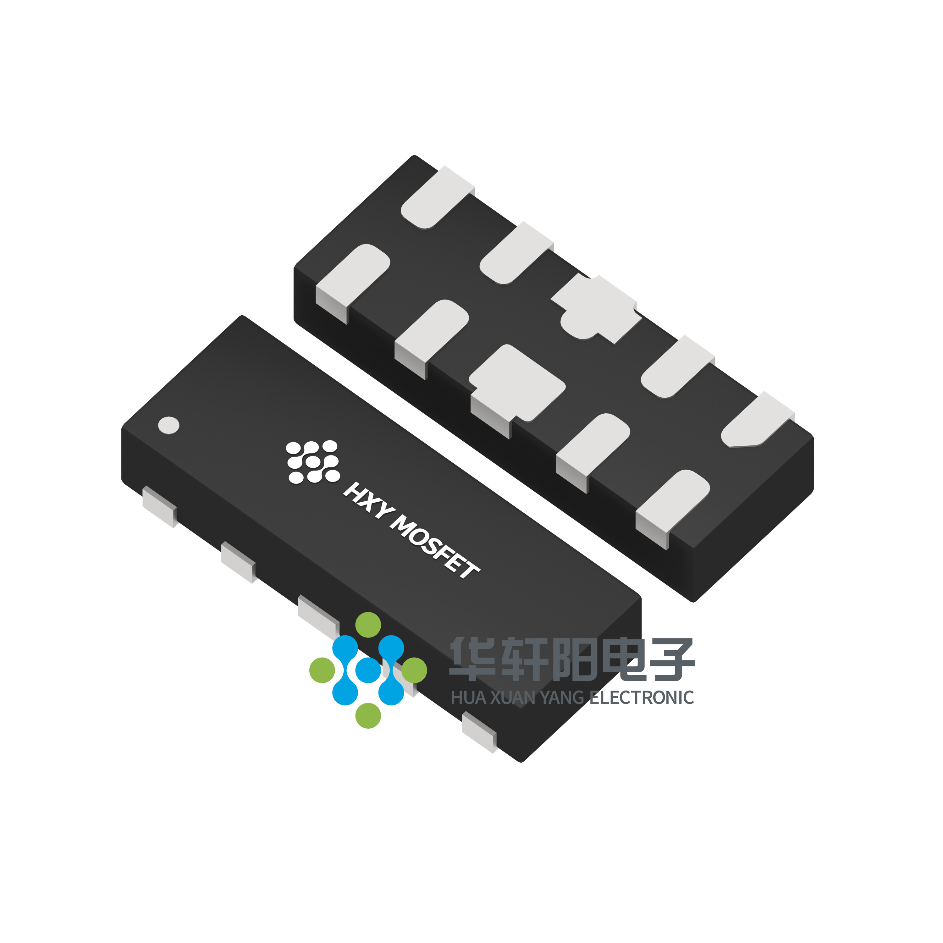 HXY MOSFET/深圳华轩阳电子 TVS二极管/ESD抑制器 HD3V3F4U10LPQ-7