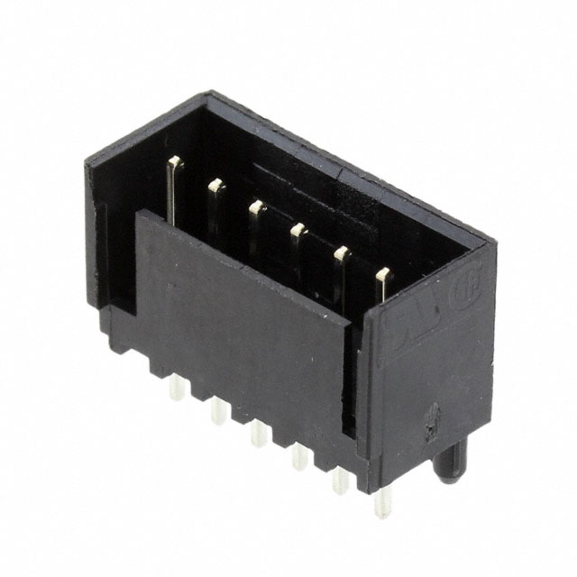 TE CONNECTIVITY 矩形连接器 - 针座 - 公插针 3-644893-6