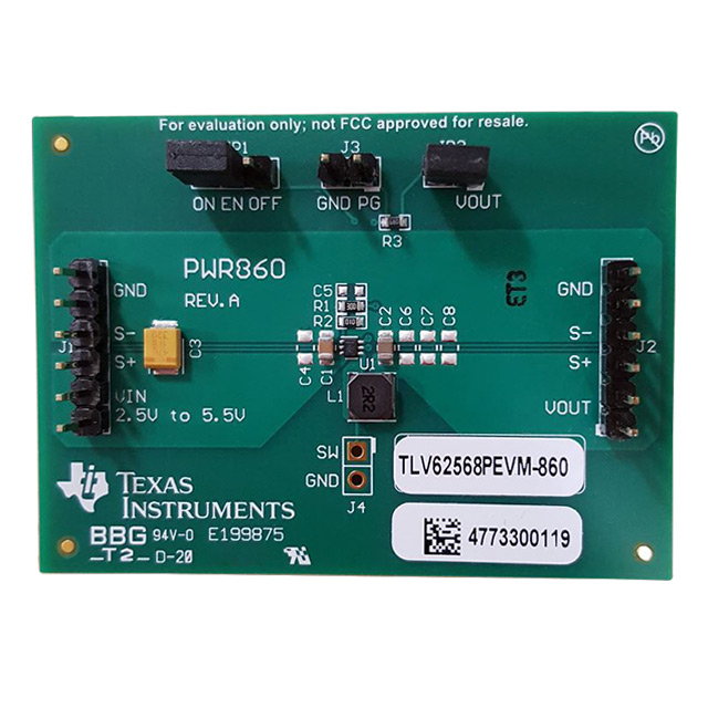 TEXAS INSTRUMENTS DC-DC稳压器 TLV62568PEVM-860