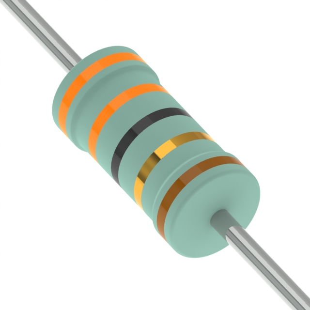 BOURNS 通孔电阻 WS1M33R0J