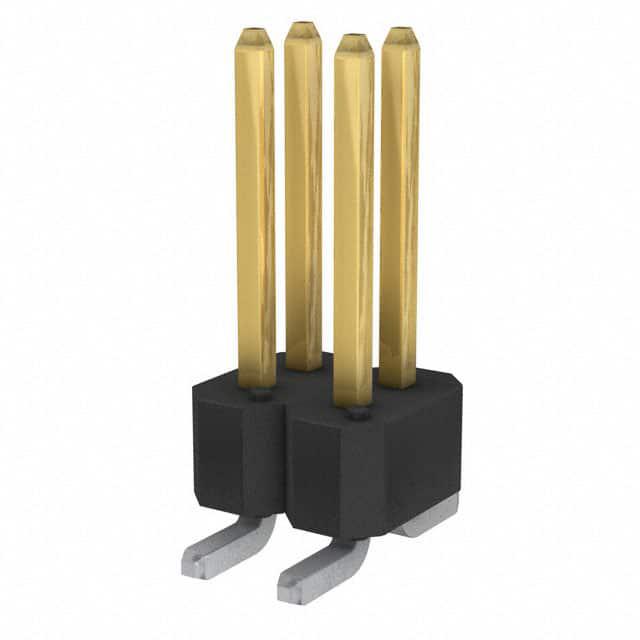 AMPHENOL 矩形连接器 - 针座 - 公插针 95278-102-04LF