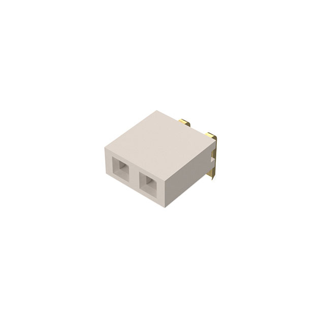 GLOBAL CONNECTOR TECHNOLOGY 矩形连接器 - 针座 - 插座/母插口 BG302-02-A-L-G