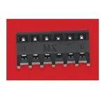 MOLEX 矩形连接器 - 针座 - 插座/母插口 448120024