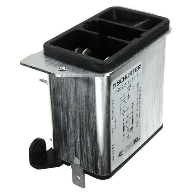 SCHURTER 电源接入连接器 - 输入/输出/模块 DD22.2111.1111