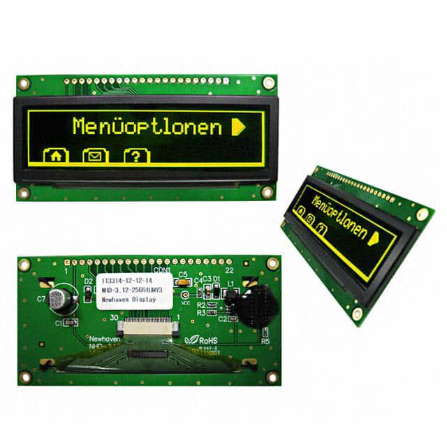 NEWHAVEN DISPLAY OLED显示器件 NHD-3.12-25664UMY3